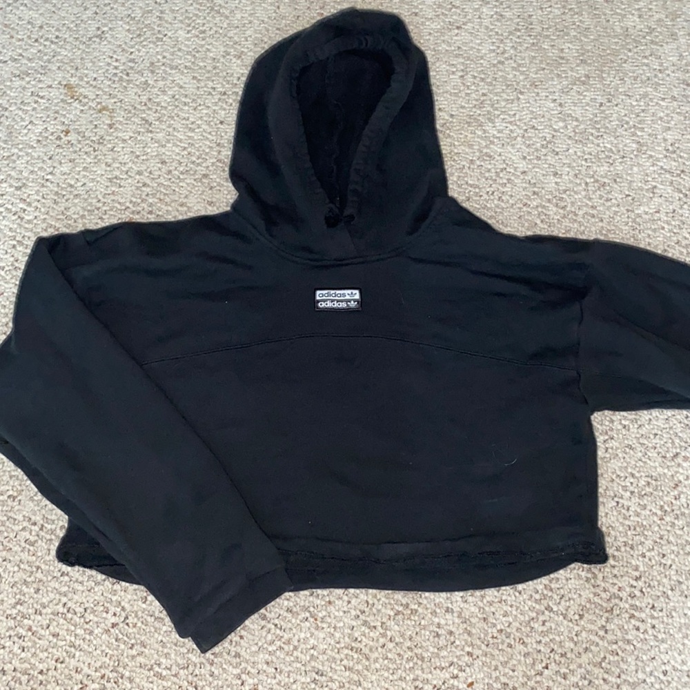 adidas cropped sweatshirt